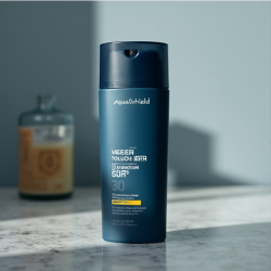 AquaShield Men's Sheer Touch Sunscreen Lotion SPF 30