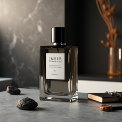 Ember Essence: Men's Volcanic Ash Parfum