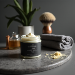 Gentleman's Luxe Shea Butter Shave Cream