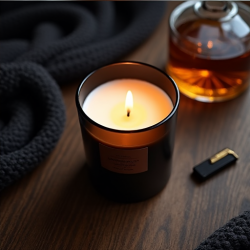 Gentleman's Retreat Leather & Oak Candle