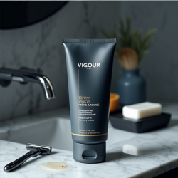 Vigour Men's Revitalizing Pre-Shave Face Scrub